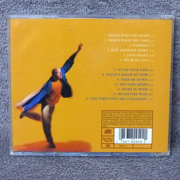 Phil Collins Dance Into the Light Audio CD 1996 Atlantic Records Rock Pop - Picture 3 of 11